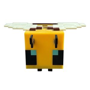 Minecraft Yellow Bee Figural Mood Light 5 Inches Tall Tested And Working